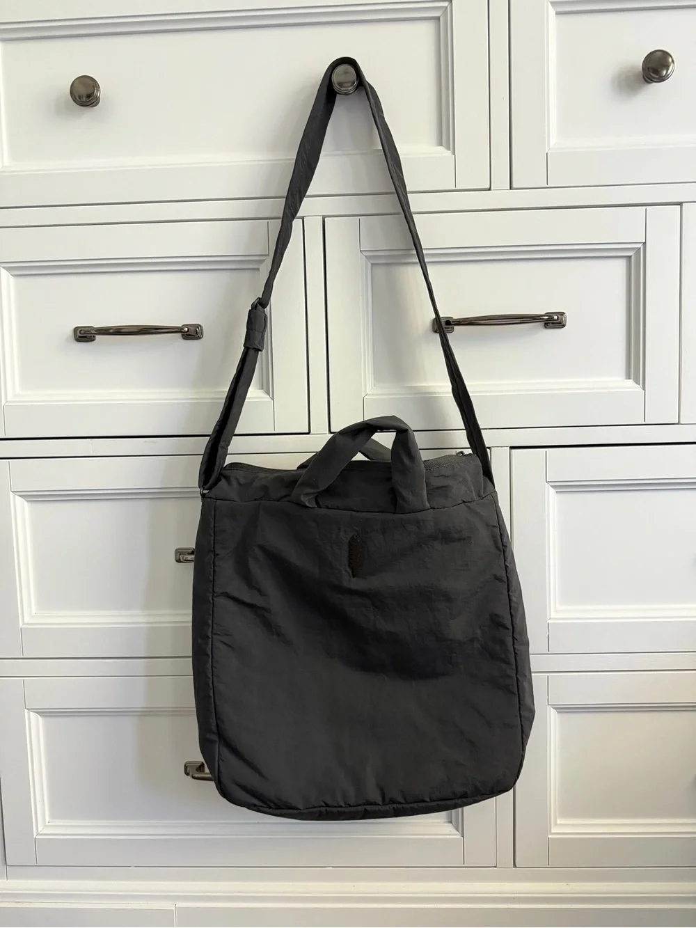 Thacker Everyday Black Messenger Tote